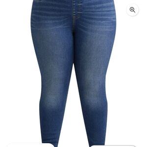 Terra & Sky Women's Classic Blue Jeggings